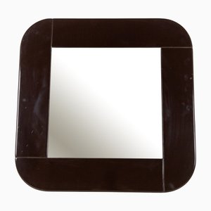 Schwarzer quadratischer Spiegel, 1980er