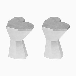 Table d'Appoint Queen Heart Medium par Royal Stranger, Set de 2