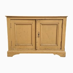 Antique French Brocante Cabinet Sideboard