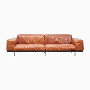 Italian Naviglio Sofa in Leather by Umberto Asnago for Arflex, 2007