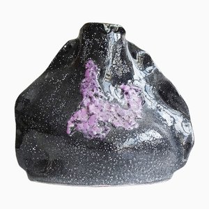 Vase d'Art de Forme Organique en Céramique de W&H