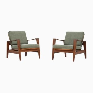 Easy Chairs by Arne Wahl Iversen, Denmark, 1960s, Set of 2