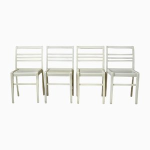 French Reconstruction Chairs by René Gabriel, Set of 4