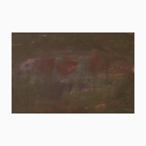 Gérard Cyne, Abstrakte Komposition, 1982, Pastell auf Papier