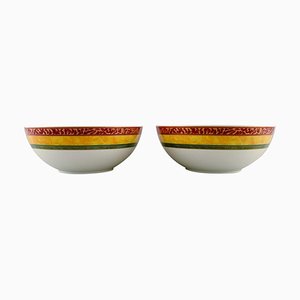 Large My Way Porcelain Bowls by Paloma Picasso for Villeroy & Boch, Set of 2