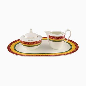 My Way Porcelain Sugar & Cream by Paloma Picasso for Villeroy & Boch, Set of 3