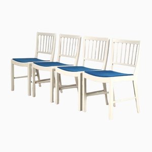 Dining Chairs from Silkeborg, Denmark, 1950s, Set of 4