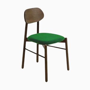 Bokken Upholstered Caneletto Menta Chair by Colé Italia