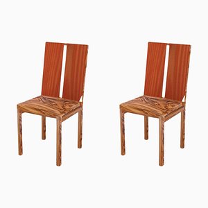 Stripe Chairs von Derya Arpac, 2er Set