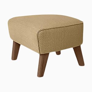Sand and Smoked Oak Raf Simons Vidar 3 My Own Chair Footstool from by Lassen