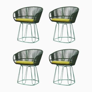 Olive Circo Dining Chair by Sebastian Herkner, Set of 4