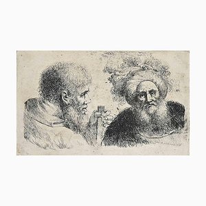 Characters, Original Etching, 18th-Century