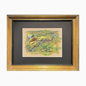 Dora Maar, Composición abstracta verde, años 50, óleo sobre lienzo