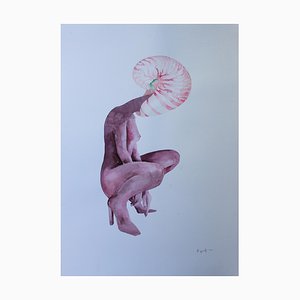 Nino Eliashvili, Embody, 2020, Aquarelle sur Papier