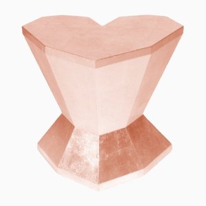Small Queen Heart Side Table by Royal Stranger