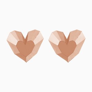 Queen Heart Wall Lamps by Royal Stranger, Set of 2
