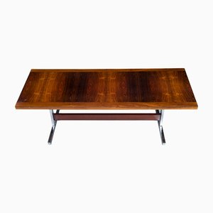 Vintage Adjustable Rosewood Dining or Coffee Table, 1960s