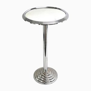 Art Deco Chrome Side or Coffee Table