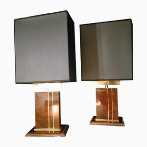 Table Lamps in the Style of Aldo Tura, Set of 2