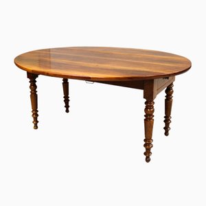 Large 19th Century Luigi Filippo Table in Walnut