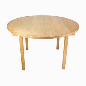 Dining Table in Solid Oak by Kurt Østervig, 1960s