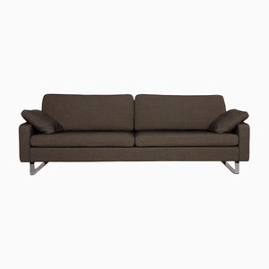 Cor Conseta Fabric Sofa Gray Three Seater Couch