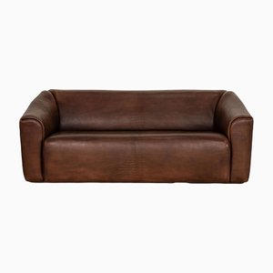 De Sede Ds 47 Leather Sofa Brown Three-Seater Couch