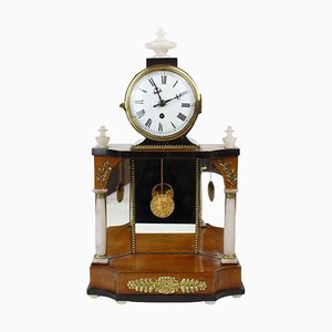 Small Biedermeier Clock, Austria, 1820
