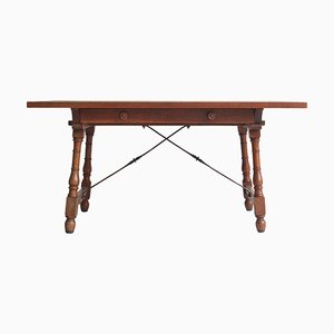 Desk or Table in Solid Teak & Oak by Jens Harald Quistgaard, 1953