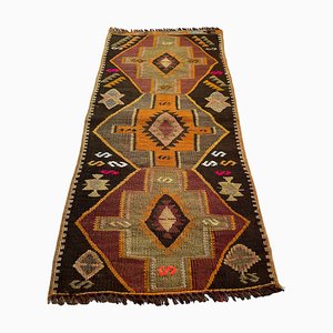 Alfombra Kilim turca tradicional de Anatolia