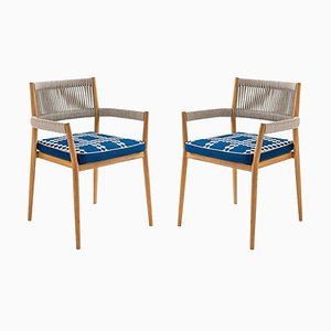 Dine Out Outside Chairs by Rodolfo Dordoni for Cassina, Set of 2