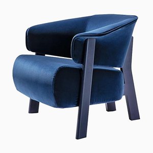 Back-Wing Armlehnstuhl, Holz, Schaum und Stoff von Patricia Urquiola für Cassina
