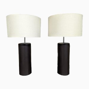 Cylinder Table Lamps from Heathfield & Co, Set of 2