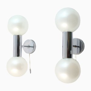 Pearl Wall Lamps by Motoko Ishii for Staff, 1960s, Set of 2