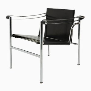 Stuhl LC1 von Le Corbusier, Pierre Jeanneret & Charlotte Perriand für Cassina, 1980er