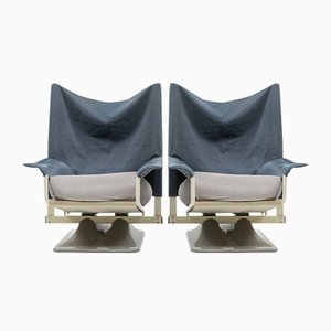 AEO Lounge Chairs by Paolo Deganello for Cassina, Set of 2