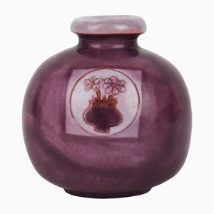 Vase aus Keramik von Cloutier
