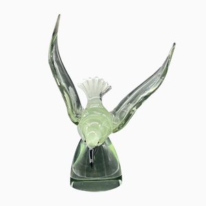 Murano Glass Seagull Sculpture