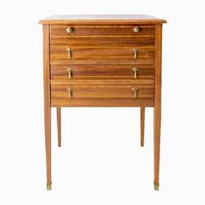 French Louis XVI Style Chiffonier Commode from Iroko, 1920