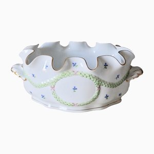 Vintage Herend Blue Garland Monteith in Porcelain