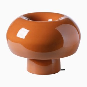 Lámpara de mesa Fonte en marrón caramelo de Christian Haas para Favius