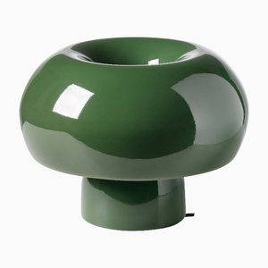 Lámpara de mesa Fonte en verde de ciprés de Christian Haas para Favius