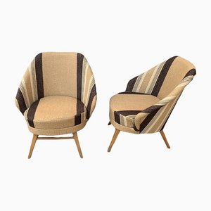 Mid-Century Lounge Chairs, 1950s Set of 2
