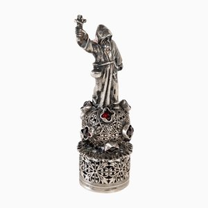 Seal to be Sealed, 19th-Century, Solid Silver and Garnet
