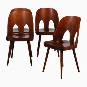 Chairs by Oswald Haerdtl for TON, 1960, Set of 4