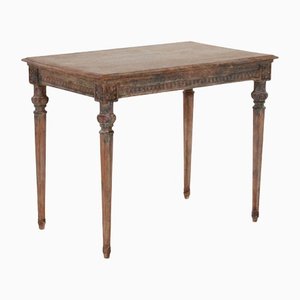Freestanding Gustavian Console Table, 1700s