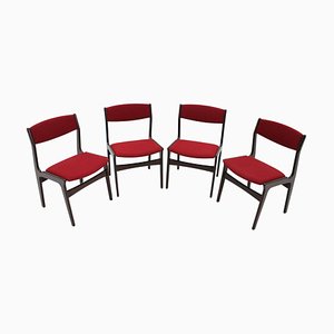 Palisander Dining Chairs, Denmark, 1960s, Set of 4