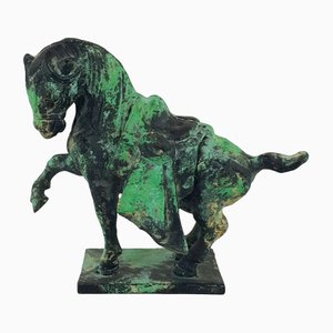 Chinese Tang Cast Iron Imperial War Horse