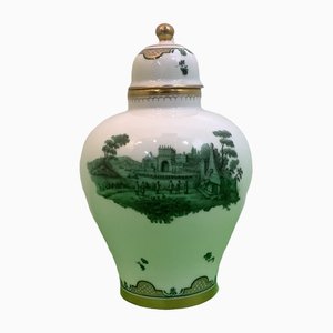 Vase with Lid from Augarten Vienna, 20th-Century