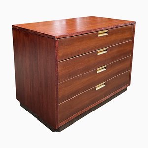 Mid-Century Scandinavian Style Chest of Drawers Dresser With Plinth Base, 1970s
